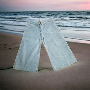 Vintage Zinc Original Cropped Wide-leg pants 7JR
